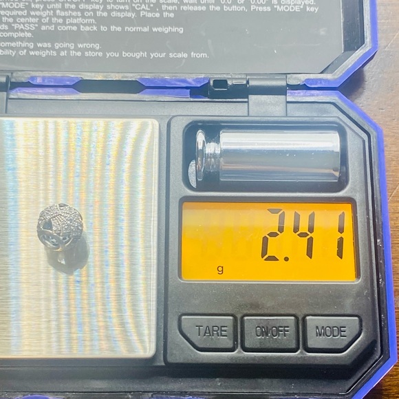 EUC Pandora 791906CZ Sterling Silver Oriental Fan Charm w/ Clear Zirconia - Picture 10 of 10